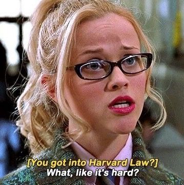 Harvard Law, Coffee And Donuts, Elle Woods, Fb Page, It's Hard, Funny Dogs, Donuts, Back To School, Memes