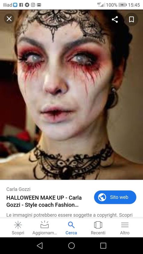 Halloweenský Makeup, Vampire Halloween Costume, Horror Make-up, Vampire Makeup, Special Fx Makeup, Halloween Eye Makeup, Horror Makeup, Theatrical Makeup, Zombie Makeup