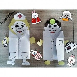 doctor-crafts-and-activities-for-kids-2 Doctor Activities For Kids, Doctor Activities, Doctor Theme Preschool, Doctor Craft, Nurse Crafts, Diy Doctor, Colors For Toddlers, Community Helpers Preschool, Doctor For Kids