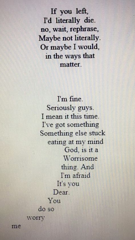 A poem for my best friend written when I thought I was going to lose her. Poem For My Best Friend, For My Best Friend, To My Best Friend, I'm Afraid, A Poem, You Left, My Best Friend, Something Else, Losing Her