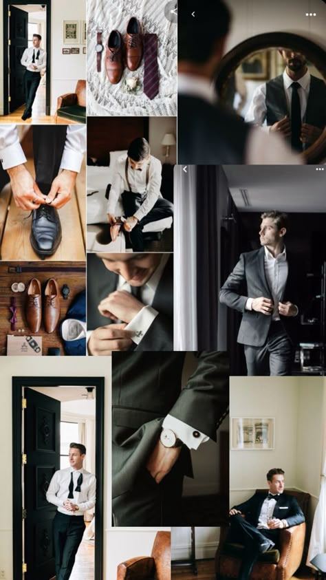 Groomsman Photos Getting Ready, Groom Ready Photos, Photos Of The Groom, Wedding Photos Of Groom, Wedding Groom Getting Ready, Groom Focused Wedding Photos, Groom And Groomsmen Photo Ideas, Groom Wedding Day Photos, Groom Getting Ready Photoshoot