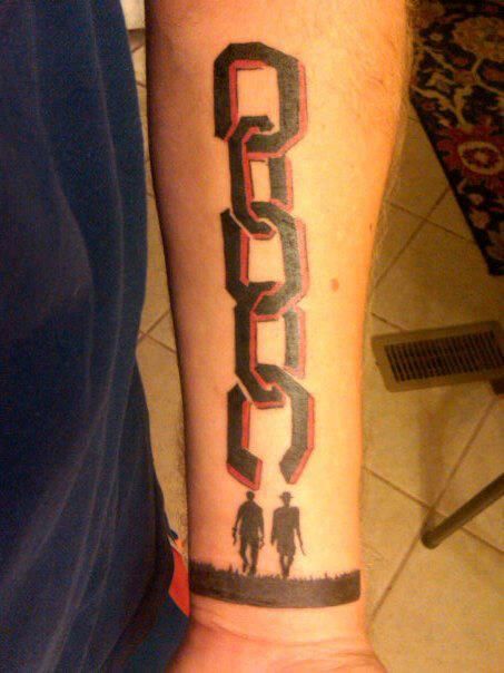 Django Unchained tattoo #DjangoUnchained #tattoo #movies Django Unchained Tattoo, Django Tattoo, Culture Tattoos, Think Tattoo, Movie Tattoo, Movie Tattoos, Django Unchained, Cool Small Tattoos, Ink Ideas