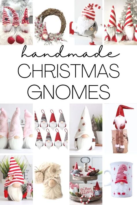 Check out a wonderful collection of Christmas Gnomes. This Scandinavian tradition provides Christmas decorations from dolls, mugs, and more. Christmas Tables, Norwegian Christmas, Christmas Crafts Diy Projects, Diy Nativity, Fun Christmas Crafts, Frame Ideas, Gnome Ornaments, Diy Gnomes, Christmas Post