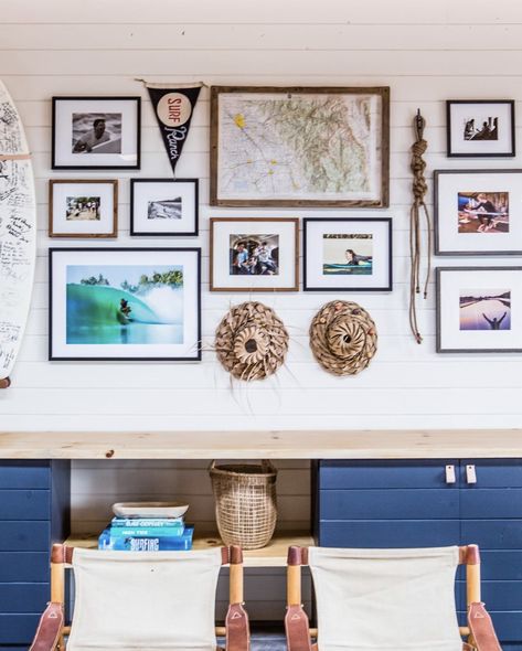 Kelly Slater Surf Ranch, Surf Interior Design, Surf Shack Decor, Surf Style Home, Surf Interior, Deco Surf, Surf House Decor, Surf Room, Kelly Slater