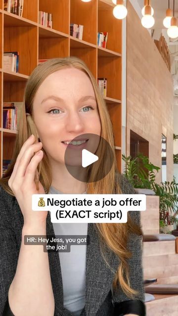 422K views · 18K likes | Jessica Spangler on Instagram: "How to negotiate a job offer (EXACT script)! 💰 If your salary ask fails, there’s still PLENTY you can ask for! @ecommjess wants to know in the comments: What else have negotiated? . . . #salary #job #career #raise #work #careerdevelopment #careeradvice #lifehacks #negotiate #money #moneytips #womensupportingwomen" How To Negotiate Salary After Job Offer, Negotiating Salary New Job, How To Negotiate Salary New Job, Powerpoint Animation, Negotiating Salary, Job Advice, Job Interviews, Professional Powerpoint, Job Interview Tips