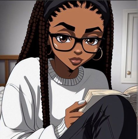 Cartoon Profile Pics Boondocks, Boondocks Pfp Girl, Boondocks Girl, Braceface Cartoon Pfp, Boondocks Aesthetic, Boondocks Oc, Huey Boondocks, Boondocks Art, Boondocks Anime