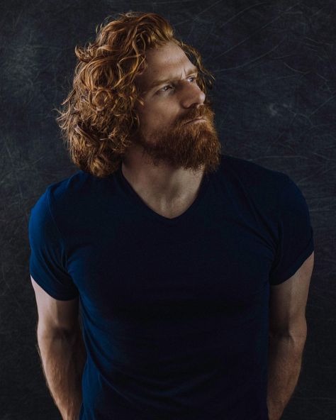 Paul Bullion, Ginger Man, Burly Men, Men's Long Hairstyles, Ginger Men, Long Beards, Locs Hairstyles, Boyfriend Style, Interesting Faces