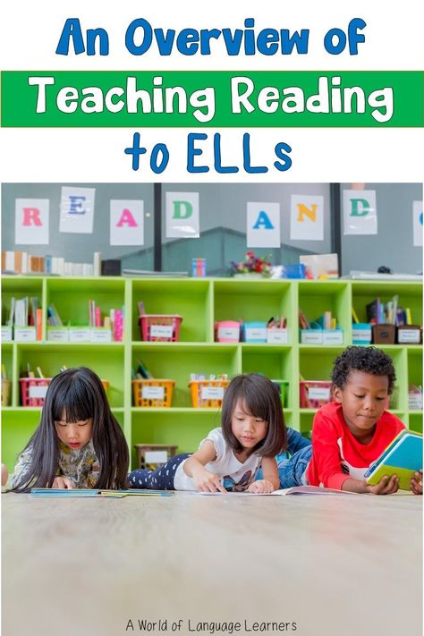 Phonics For Esl Students, Teaching Rhyming Words, Esl Reading Activities, Teaching Reading Fluency, Teaching Ell Students, Esl Phonics, Ell Strategies, Ell Activities, Reading Interventionist