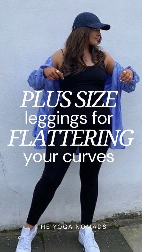 Looking for the PERFECT yoga and workout leggings that look flattering on your curves? Here are 11 best plus size leggings for yoga and workout that will make you feel amazing in your body. Yoga outfits, plus size yoga outfits, plus size athleisure outfit, plus size outfit, plus size legging outfit casual, plus size legging outfit #plussizeoutfit #plussizeyogaoutfit #plussizeworkoutoutfit #plussizeleggings Best Leggings For Plus Size, Plus Size Gym Outfits Active Wear, Black Leggings Outfit Summer Plus Size, Cute Plus Size Workout Outfits, Athleisure Plus Size Outfits, Legging Outfits Plus Size, Plus Leggings Outfit, Plus Size Yoga Outfits, Plus Size Outfits With Leggings