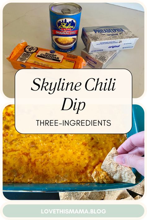 This quick and easy three-ingredient Skyline dip only takes 5 minutes to throw together and is my go-to for any potluck or large gathering. You’ll love it because it’s so delicious. Make it for your next Super Bowl party, cookout, or holiday potluck and let the complements pour in!
Appetizer | Dip Recipe | Dip recipe with cream cheese | Dip recipe for party easy | Dip recipe for chips | Super Bowl party food ideas | Super Bowl appetizer | Potluck recipe | Appetizers for party | Appetizer dip |  Seed Oil Free Recipes | Seed Oil Free Diet | Seed Oil Free Skyline Dip Recipes, Skyline Chili Dip Recipe, Skyline Dip, Appetizer Potluck, Skyline Chili Dip, Super Bowl Party Food Ideas, Party Appetizer Dips, Super Bowl Party Food, Hot Dips