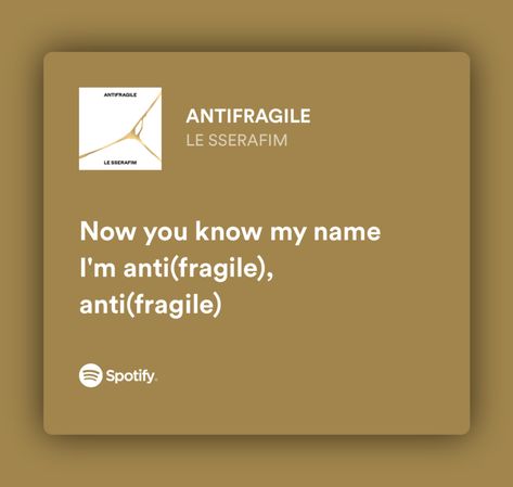 Anti Fragile, Anti Fragile Lesserafim, Antifragile Le Sserafim Album Cover, Le Sserafim Spotify Lyrics, Antifragile Le Sserafim Spotify, Pop Lyrics, Grateful For You, Bestest Friend, Song Lyrics