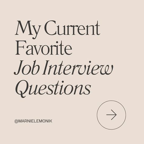 One of the most common questions I get as a Career Coach is which questions to ask at the end of a job interview. It’s hard to pick my *all-time* favorite interview questions, but these are my current go-to’s. If you try any of these out in your next interview, please report back. 🫶 #interviewquestions #interviewskills #interviewprep #interviewpreparation #jobinterviews #jobinterviewtips #interviewing #careercoaching Interview Questions To Ask Applicants, Questions To Ask In An Interview, Business Interview Questions, Best Interview Questions, Most Common Interview Questions, Interview Questions To Ask, Interview Prep, Interview Skills, Service Jobs