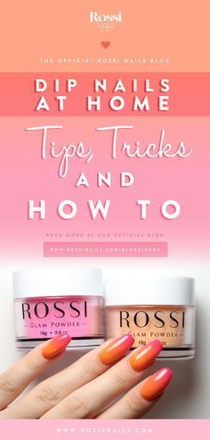 Nail Dips At Home, Dip At Home Nails, Dip Powder Nail Tips And Tricks, Diy Dip Nails With Tips, Dip Nails At Home Tips, Dip Powder Nail Tips, Dip Powder Tricks, Dip Nails Diy Tips, Dip Nail How To