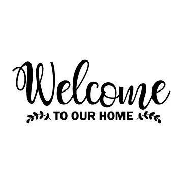 Pin on For the Home Welcome Png, Welcome Font, Home Silhouette, Home Printables, Cricut Templates, Home Quotes, Farmhouse Svg, Crafts Cricut, Free Svgs