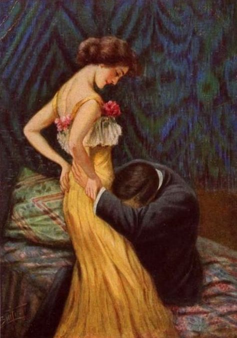 z- Man Kneeling w Woman (maybe-Bill Fisher) Man Kneeling, Worship Art, Rennaissance Art, Vintage Couples, Art Of Love, Romance Art, Woman Drawing, Romantic Art, Ethereal Art