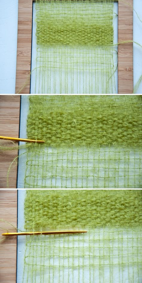 Weaving Techniques || Weaving with Mohair (part 2) | The Weaving Loom Lap Loom Weaving Projects, Weaving Stitches, Lap Loom, Thread Weaving, Weaving Loom Diy, Saori Weaving, Weaving Ideas, Weaving Tutorial, Weaving Loom