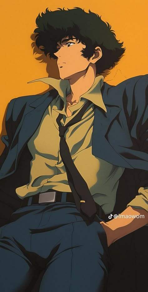 Anime Physique, Cowboy Bebop Wallpapers, 30 Day Art Challenge, Cowboy Bebop Anime, See You Space Cowboy, Animated Wallpapers For Mobile, Space Cowboys, Style Anime, Marvel Spiderman Art