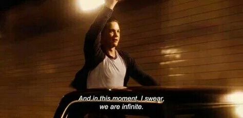 We Are Infinite, Movie Vibes, Iconic Movie Quotes, Cinema Quotes, The Perks Of Being, Septième Art, I Love Cinema, Perks Of Being A Wallflower, Movie Lines