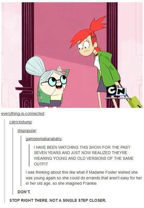 fosters home for imaginary friends :) Fosters Home For Imaginary Friends, Home For Imaginary Friends, Childhood Ruined, Foster Home For Imaginary Friends, Right In The Childhood, Imaginary Friends, Fan Theories, Foster Home, Imaginary Friend