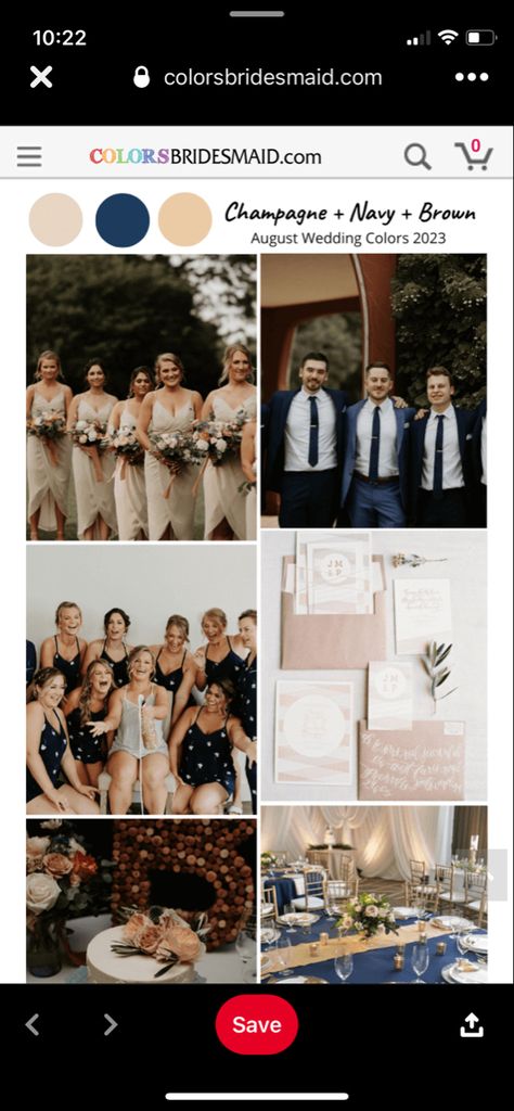 Navy Blue And Champagne Wedding Colors, Navy And Champagne Wedding Colors, Navy And Champagne Wedding, Blue Entourage, Champagne Wedding Themes, August Wedding Colors, Champagne Wedding Colors, August Wedding, Wedding Colors Blue