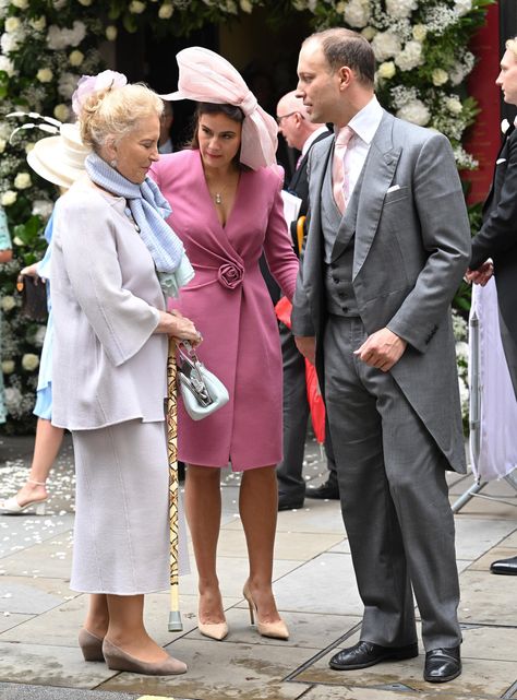 Princess Michael of Kent Attends Wedding of Flora Alexandra Ogilvy and Timothy Vesterberg Flora Ogilvy, Marriage Blessing, Sophie Winkleman, Lord Frederick Windsor, Princess Michael Of Kent, Royal Portraits, English Royalty, Modern English, House Of Windsor