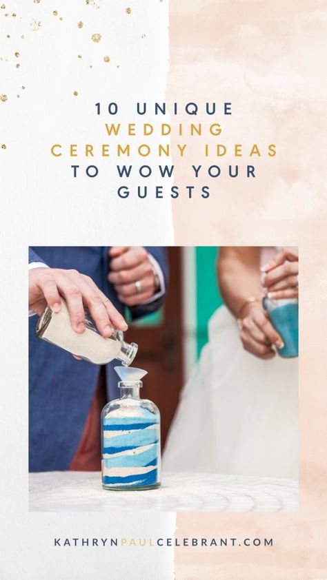 10 Unique Wedding Ceremony Ideas to Wow Your Guests | Marriage Celebrant Central Coast, Hunter & Sydney Unique Wedding Ceremony Ideas, Unique Wedding Ceremony, Marriage Celebrant, Celtic Heritage, Unity Ceremony, Unconventional Wedding, Head And Heart, Romantic Gestures, Wedding Ceremony Ideas