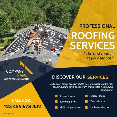 Customizable Design Templates for roofing | PosterMyWall Brighton City, Marketing Humor, Best Roofing, Roof Work, Roof Coating, Wall Texture Design, Residential Roofing, Roofing Company, Roofing Companies