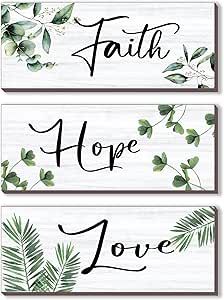 Faith Signs Wooden, Bathroom Decor Farmhouse, Green Bathroom Decor, Boards Ideas, Home Wooden Signs, Rustic Wooden Sign, Bathroom Office, Farmhouse Wall Art, Home Bathroom