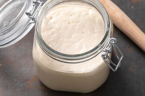 Gluten-Free Sourdough Starter Recipe | King Arthur Baking: A sourdough starter to use in your gluten-free baking. Gluten Free Sourdough Starter, King Arthur Gluten Free, Dough Starter, Starter Recipe, Pain Sans Gluten, Pan Sin Gluten, Gluten Free Sourdough, Sourdough Starter Recipe, Yeast Bread Recipes