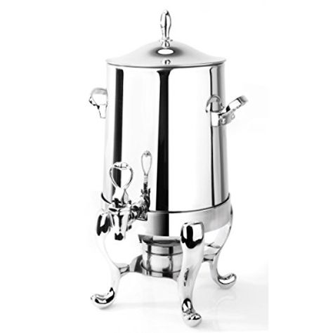 Eastern Tabletop 3113 Stainless Steel Park Avenue 3Gallon Coffee Urn >>> Check out the image by visiting the link. (This is an affiliate link) Coffee Stations, Coffee Urn, Stainless Steel Cleaner, Cups Of Coffee, Commercial Dishwasher, Can Holder, Drink Station, Hotel Supplies, Decorative Knobs