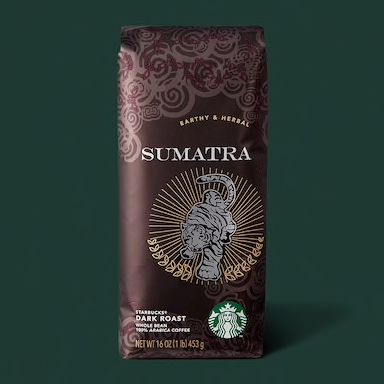 Check out this Sumatra from Starbucks: Sumatra Coffee, Coffee Company, Dark Roast, Starbucks Drinks, Starbucks Coffee, Coffee Bag, Stuff To Buy, Snacks, Drinks