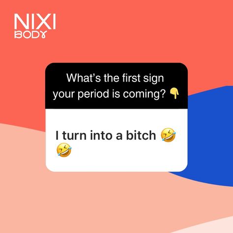 THE RESULTS ARE IN! 📣 Struggling to 💩 seems to be common, but we saved the most surprising ‘til last 👀👉️⁠ ⁠ What is the first sign that your period is coming? Comment below 💙 Leak Proof, The One, Period, The First, Turn Ons, Signs