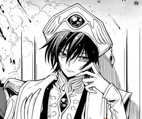 Lelouch Code Geass Icon, Code Geass Lelouch Pfp, Lelouch Lamperouge Pfp, Lelouch Pfp Manga, Lelouch Manga Icon, Suzaku Kururugi Icon, Lelouch Lamperouge Manga, Code Geass Manga Panels, Code Geass Lelouch Icon