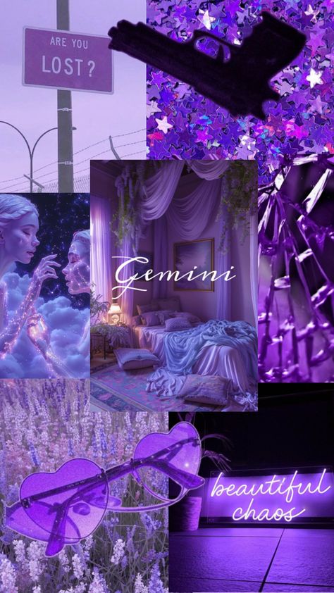 Purple, airy, fluid, duality, flirty, fun, lunar, whimsical Gemini Aesthetic, Their Aesthetic, The Color Purple, Shades Of Purple, Purple Color, Color Purple, Shades, Purple, Color