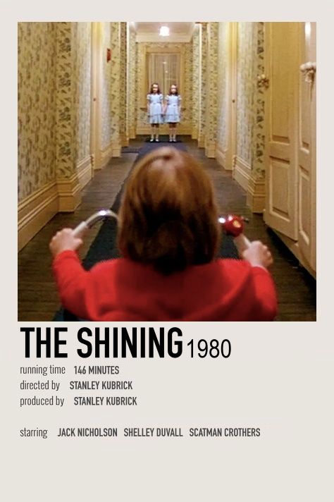 The Shining Movie, The Human Centipede, Halloween Movie Poster, The Shining 1980, Horror Movies List, Indie Movie Posters, Iconic Movie Posters, Movie Card, Film Posters Minimalist