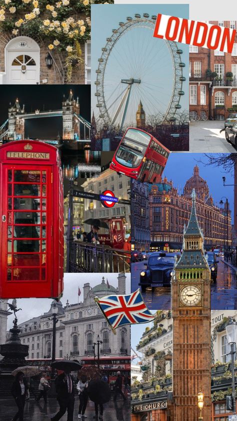 #collage #london #londonaesthetic London Baby, London Aesthetic, Meteor Garden, Dream City, Dream Life, England, London, Collage, Travel