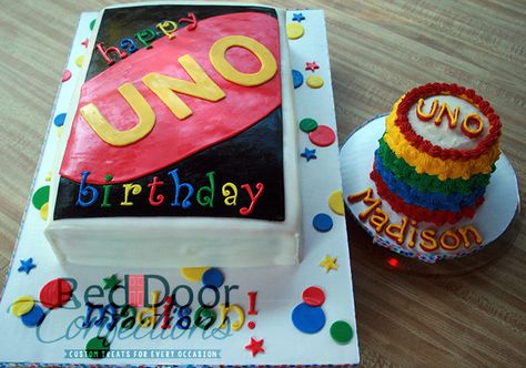 Uno First Birthday - Cake by Alicea Norman Uno First Birthday, Cards Cake, Uno Card, Boys First Birthday Party Ideas, Uno Cards, Boys 1st Birthday Party Ideas, Baby Boy 1st Birthday Party, Boy Birthday Party Themes, Twin First Birthday