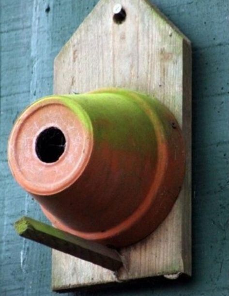 Make A Bird House, Make A Bird, Old Wicker, Homemade Bird Houses, Bird Houses Ideas Diy, Bird House Feeder, Bird House Plans, Unique Bird Houses, Bird House Kits