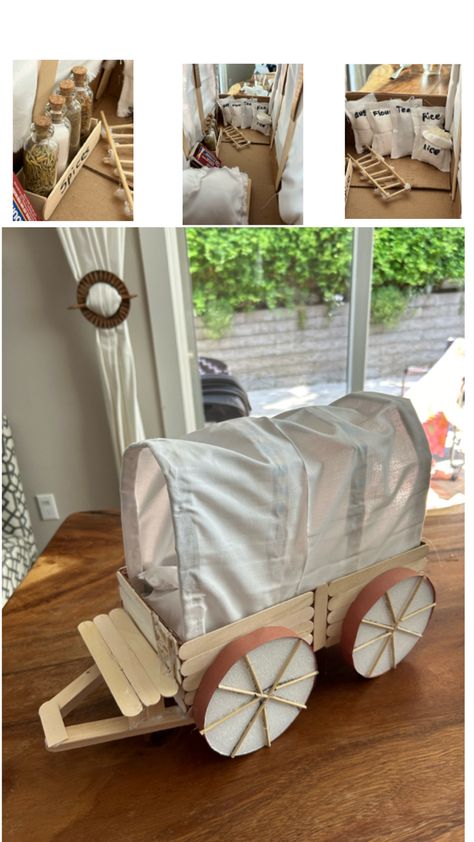 4th grade wagon project Oregon Trail, School Project, Teacher Life, School Projects, Diy Crafts For Kids, Projects For Kids, Diy For Kids, Oregon, Crafts For Kids