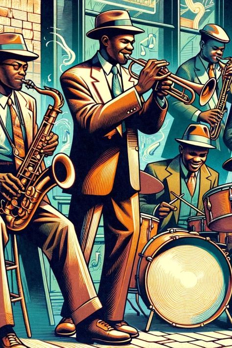 Bebop Jazz Bebop Jazz, Black Art Pictures, Jazz Music, Mind Blowing, The Stage, Black Art, Mind Blown, Art Pictures, History