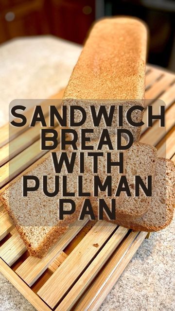 Pullman Loaf Pan Recipes, Pullman Loaf Pan Recipes Sourdough, Sourdough Sandwich Bread Pullman, Simple Yeast Bread, Sandwich Bread Pullman Pan, How To Use A Pullman Pan, Yeast Bread Loaf, Peasant Bread In A Loaf Pan, Sandwhich Bread