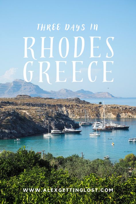 Why Rhodes is an incredible island to spend three days this summer in Greece. Discover an itinerary for three days exploring Rhodes, from stunning Rhodes town to luxurious Lindos.   Greece travel inspo | Greece aesthetic | Greek islands | Greek island aesthetic Greek Island Aesthetic, Travel In Greece, Rhodes Town, Lindos Greece, Aesthetic Greek, Female Traveller, Island Aesthetic, Greece Aesthetic, Greek Island Hopping