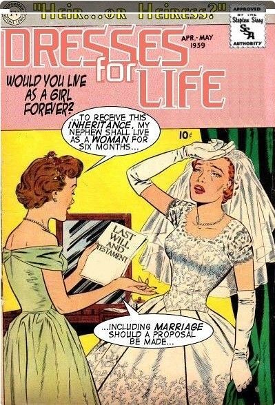 Cover_Dresses_for_Life | Alena Chamberlain | Flickr Transgender Books, Transgender Quotes, Superman Comic Books, All For Love, Wedding Captions, Superman Comic, Romance Comics, Comics Story, Old Comics