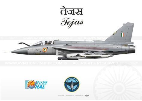 Tejas Aircraft, Lca Tejas, Hal Tejas, Indian Airforce, Military Graphics, Indian Military, Indian Defence, Plane Spotter, Aviation Posters