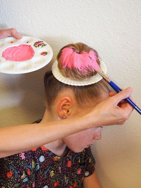 Little Hiccups: Donut Hair DIY Preschool Crazy Hair Day Ideas, Whacky Hair Day, Vikings Hair, Crazy Hair Ideas, Crazy Hair For Kids, Crazy Hair Day Ideas, Donut Hair, Hair Donut, Wacky Hair Day