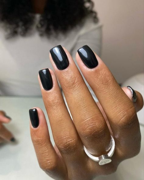 27 Ideas for Popular Fall Nail Colors 2024 | OPI Trends, Designs & More Black Nails Square, Popular Fall Nail Colors, Pink Nails Opi, Square Gel Nails, Perfect Pedicure, Sophisticated Manicure, Colors For 2024, Black Gel Nails, Nails Painted