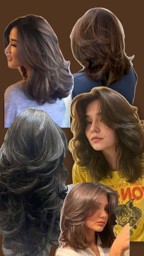 Haircut Layers, Mid Length Haircut, Growing Out Hair, Butterfly Cut, Midlength Haircuts, Grow Out, Layered Haircuts, Hair Goals, Cute Hairstyles