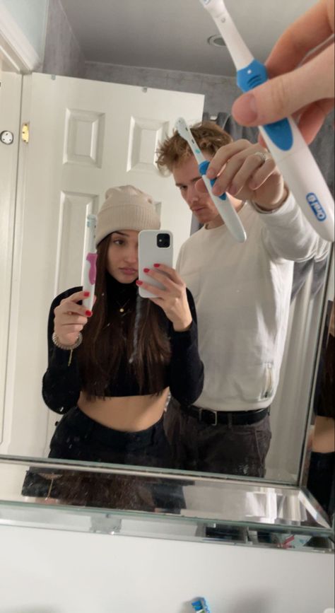 Couple, Couple Goals, Toothbrush, Brushing Teeth, love, LDR, Twinning, Love, Boyfriend, Girlfriend Brush Teeth, Boyfriend Girlfriend, Brushing, Couple Goals, Brushing Teeth, Twins