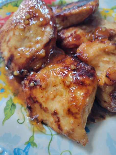 Peach Pepper Jelly, Glazed Chicken Breast, Peach Chicken, Crockpot Chicken Breast, Pecan Chicken, Life On The Farm, Baked Peach, Peach Jam, Chicken Tender Recipes