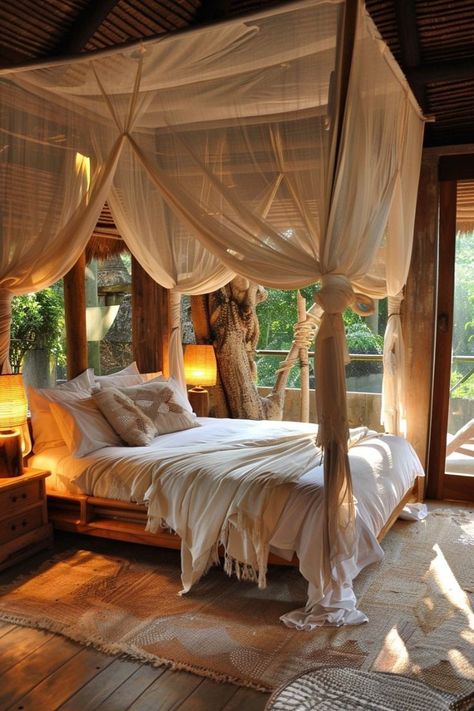 Canopy Bed Small Bedroom, Silk Route, Canopy Bed, Bedroom Refresh, Wooden Bed, Small Room, Writing Ideas, Small Bedroom, Home Decorating